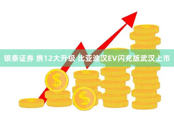 银泰证券 携12大升级 比亚迪汉EV闪充版武汉上市