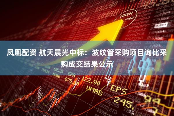 凤凰配资 航天晨光中标：波纹管采购项目询比采购成交结果公示