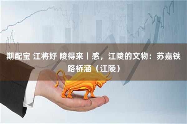 期配宝 江将好 陵得来丨感，江陵的文物：苏嘉铁路桥涵（江陵）