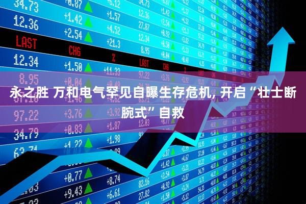 永之胜 万和电气罕见自曝生存危机, 开启“壮士断腕式”自救